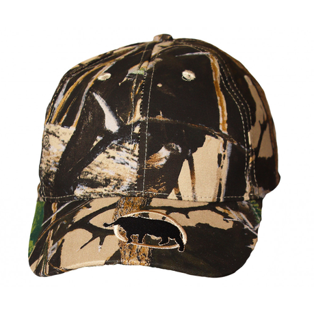 Sniper Mens Camouflage 3D Buffalo Unembroided Peak Cap