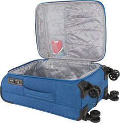 Travel Mate Melange/Jaquared Trolley Blue