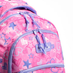 Squiggle Tween Toptier Backpack Pink/Purple