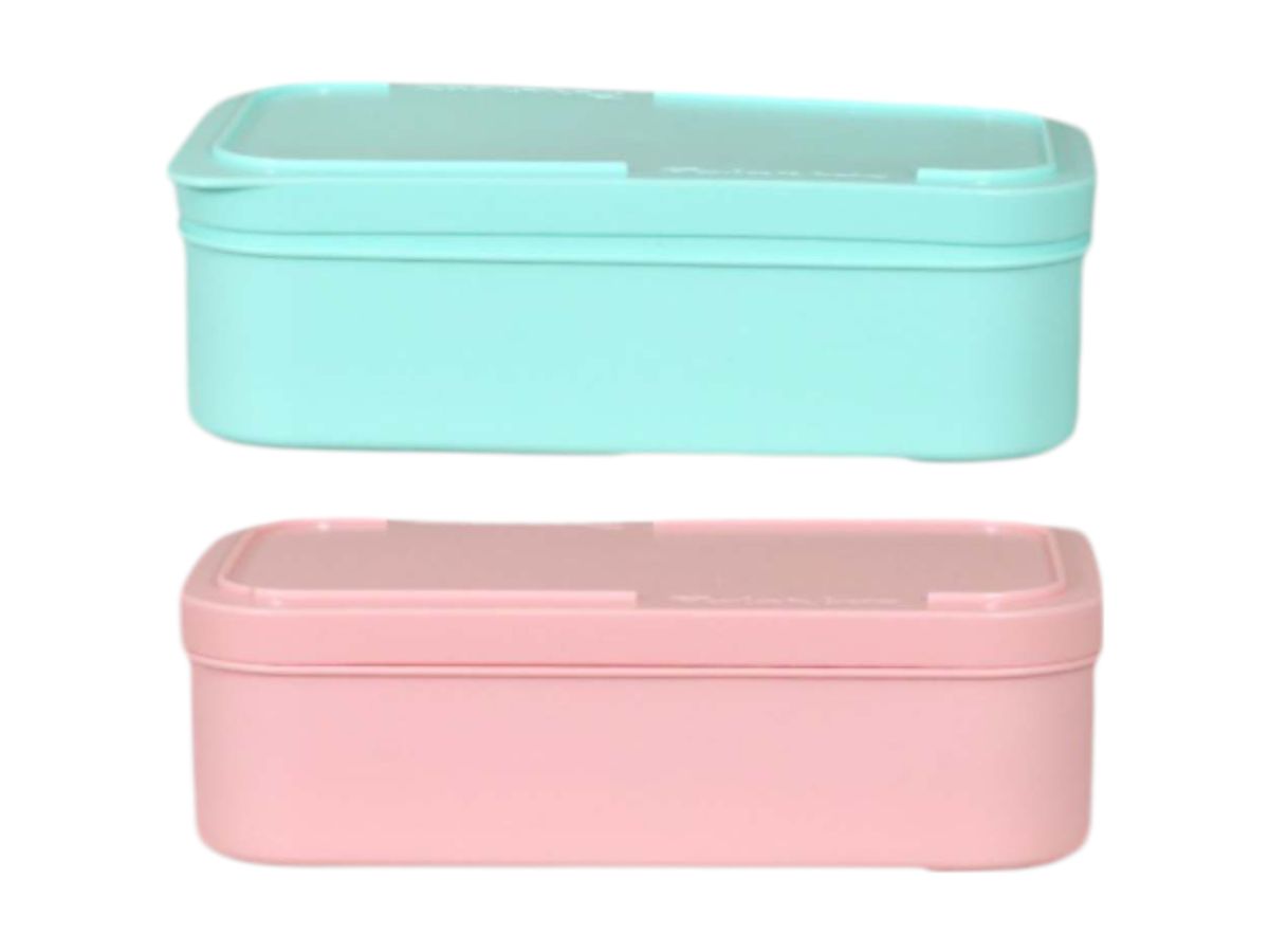 Polarbox 6L Cooler With Strap & 2 Lunch Boxes In Turquoise And Pink