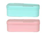 Polarbox 6L Cooler With Strap & 2 Lunch Boxes In Turquoise And Pink