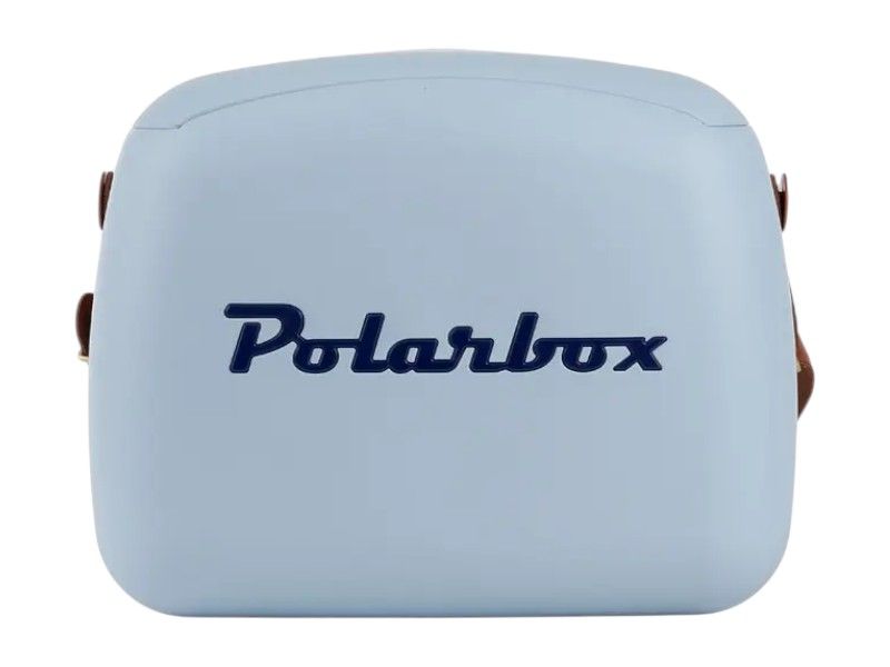 Polarbox 6L Cooler With Strap & 2 Lunch Boxes In Denim Blue