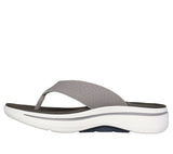 Skechers  Mens Go Walk Arch Fit Sandals In Taup