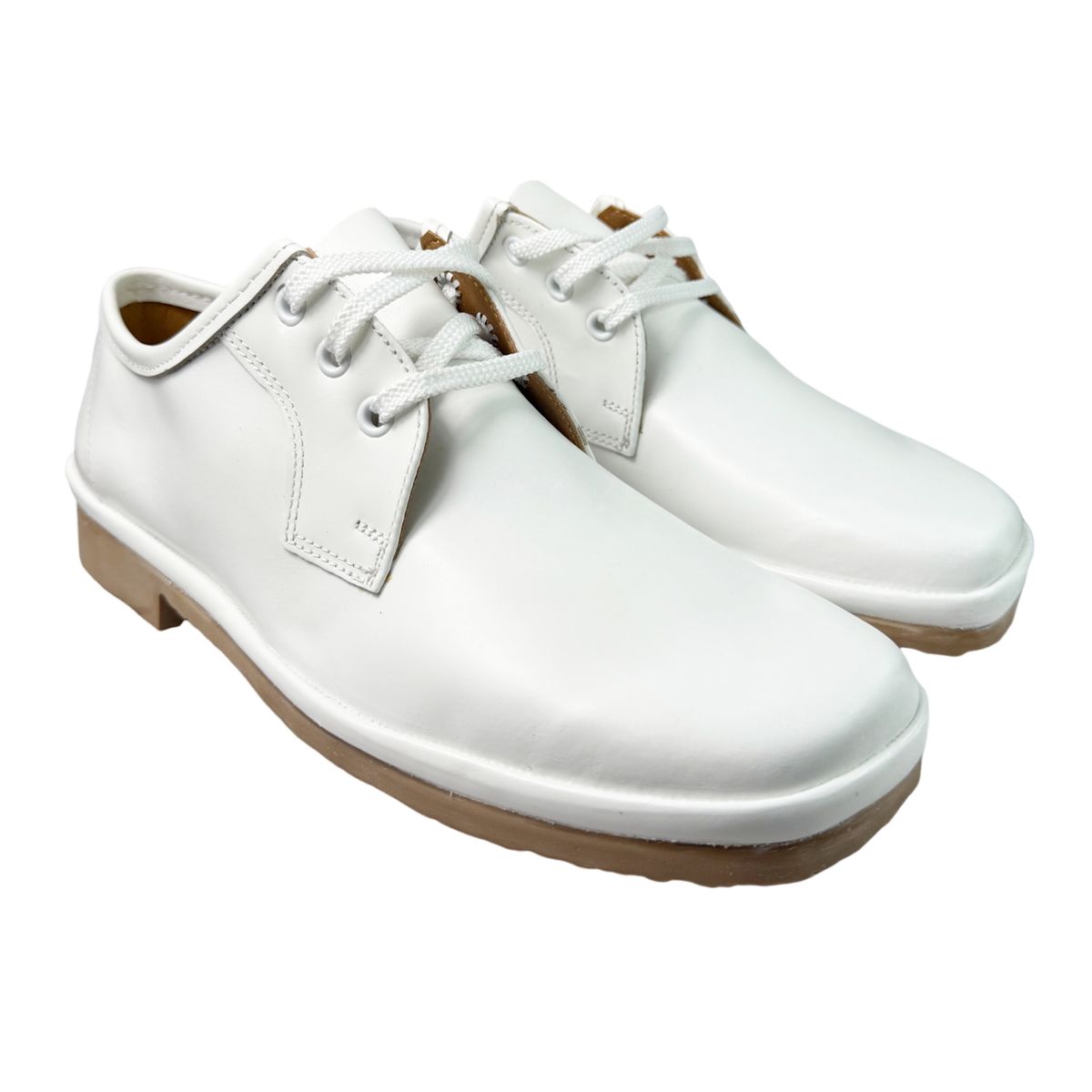 Grasshopper Mens Sierra Softee Shoes In White