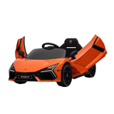 Lamborghini Revuelto Electric Ride On Play Car In Orange