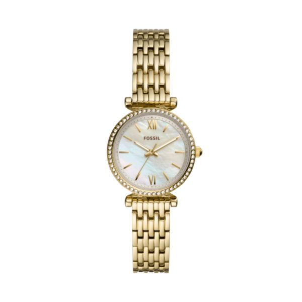 Fossil Carlie Mini Dress Gold Watch