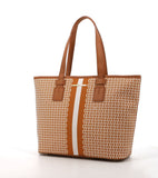 Pierre Cardin Mikayla Mono Tote Bag In White