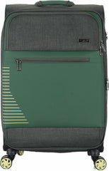 Travel Mate Tpu Green Spinner Trolley Case