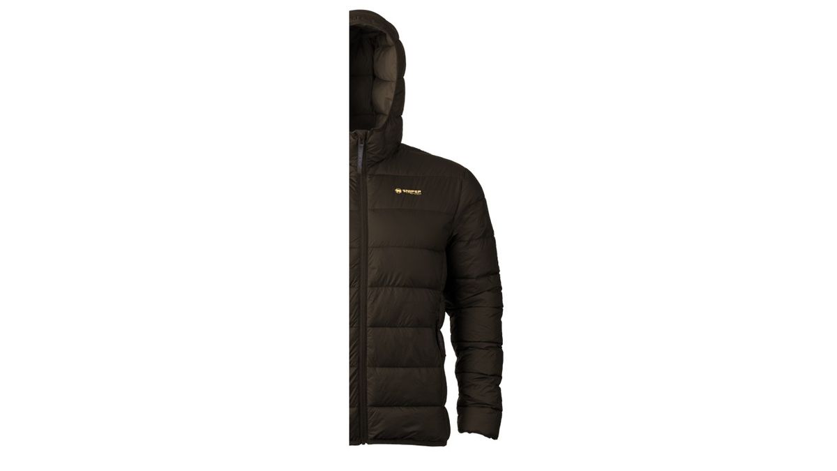 Sniper Mens Kalahari Puffer Jacket In Chocolate