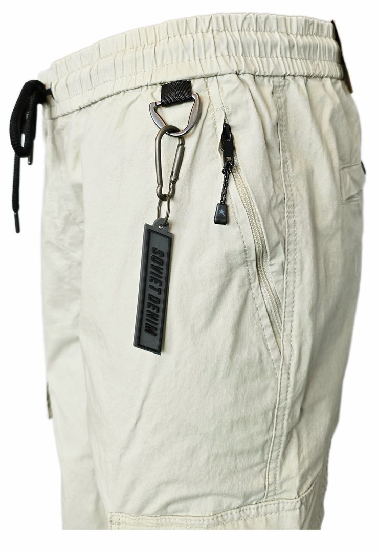 Soviet Mens Thunderbolt Cargo Pants In Stone