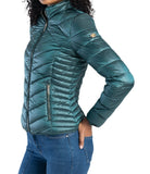 Sissy boy Womens Cropped Puffer Jacket Ravilla In Green
