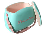Polarbox 6L Cooler With Strap & 2 Lunch Boxes In Turquoise And Pink