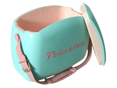 Polarbox 6L Cooler With Strap & 2 Lunch Boxes In Turquoise And Pink