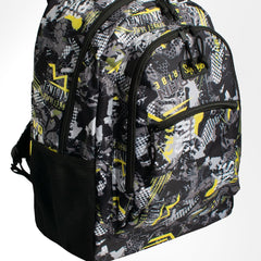 Squiggle Tween Toptier Backpack Grey/Black/Yellow