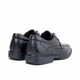 Hush Puppies Mens Edmund Leather Shoes In Black