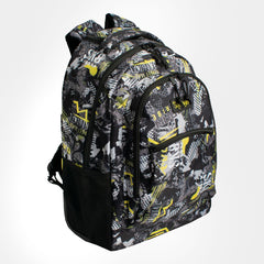 Squiggle Tween Trolley Bag Grey/Black/Yellow