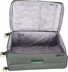Travel Mate Tpu Green Spinner Trolley Case