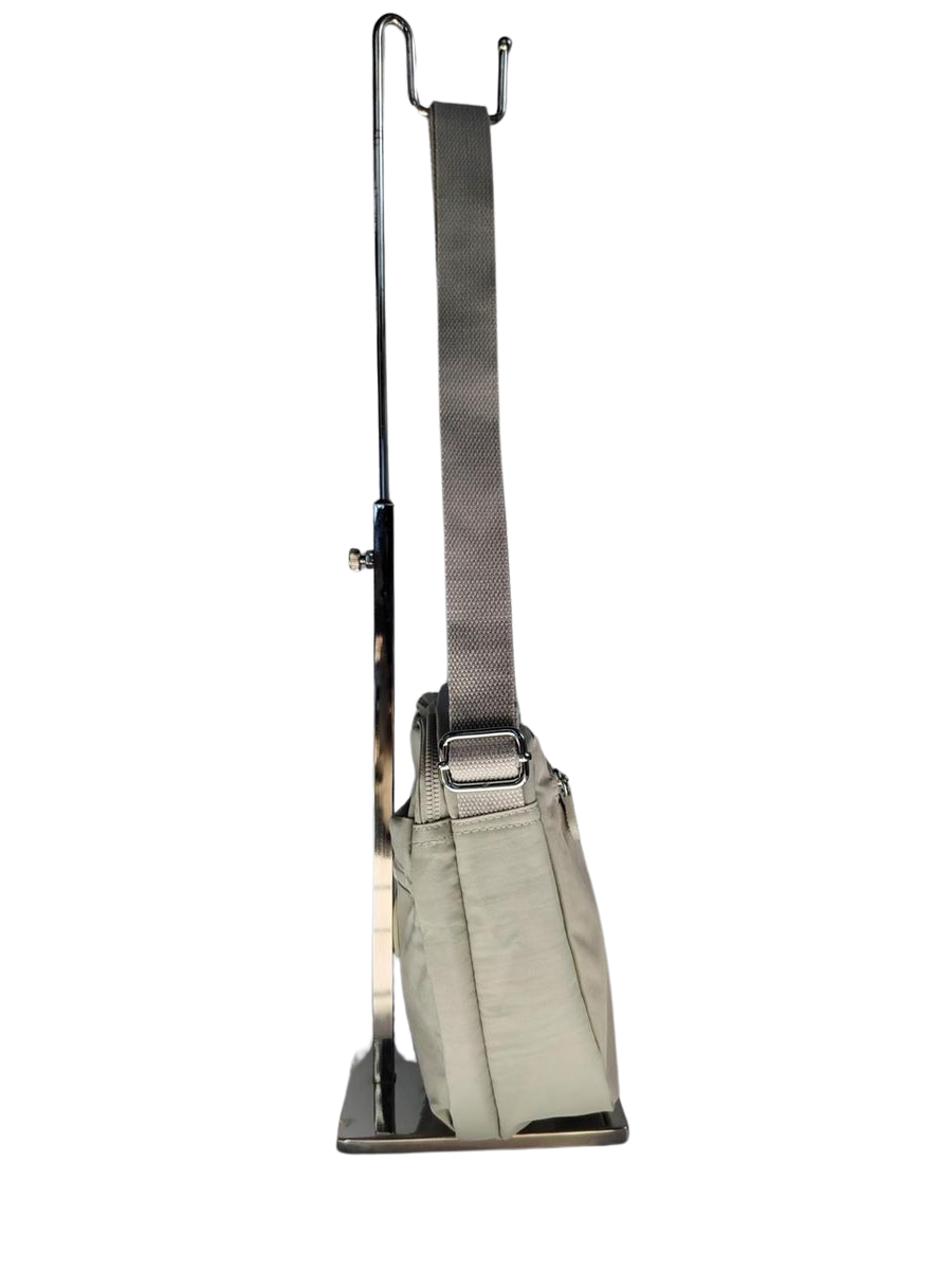 Free Spirit 8624Upright Multi Zip Sling Grey - One Size