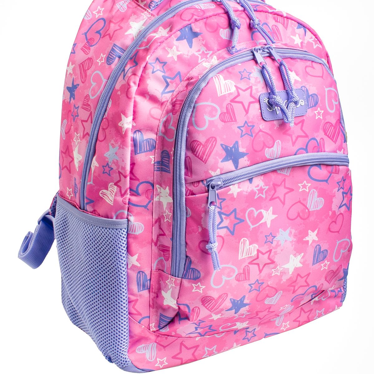 Squiggle Tween Toptier Backpack Pink/Purple