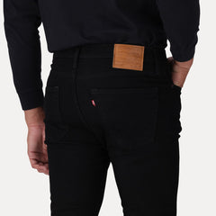 Levis Mens 510 Skinny Jeans In Black