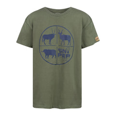 Sniper Syr Youth Retical Tshirt Olive