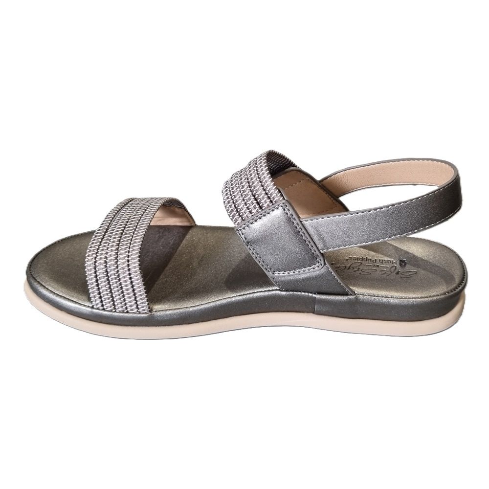 Hush Puppies Womens Soft Irene Sandals In Pewter