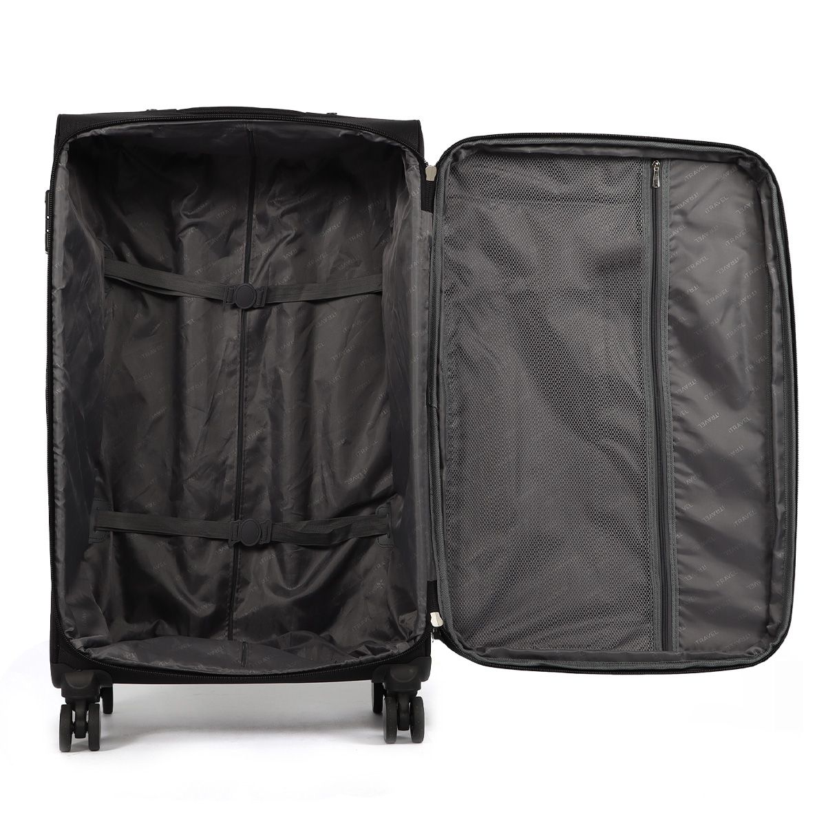 I Travel Corfu Trolley In Black