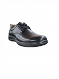 Hush Puppies Mens Stephan Leather Shoes In Black