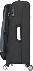 Travel Mate Tpu Black Spinner Trolley Case