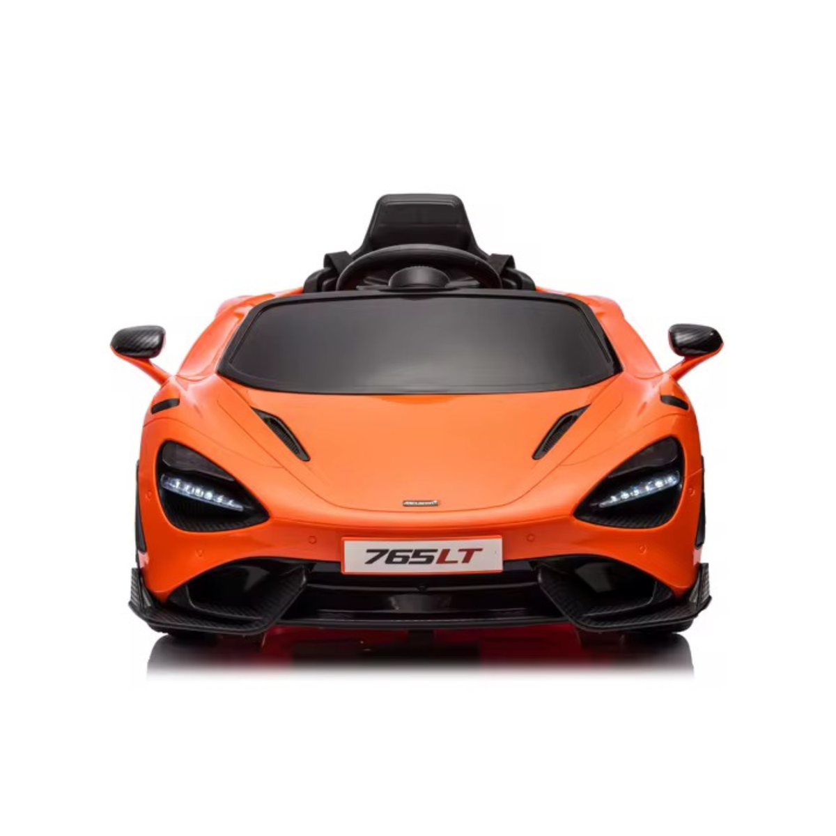 Electric Ride On Mclaren 765Lt Play Car In Orange