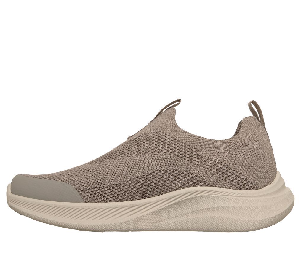 Skechers Mens Bobs Moda Flex Shoes In Taupe
