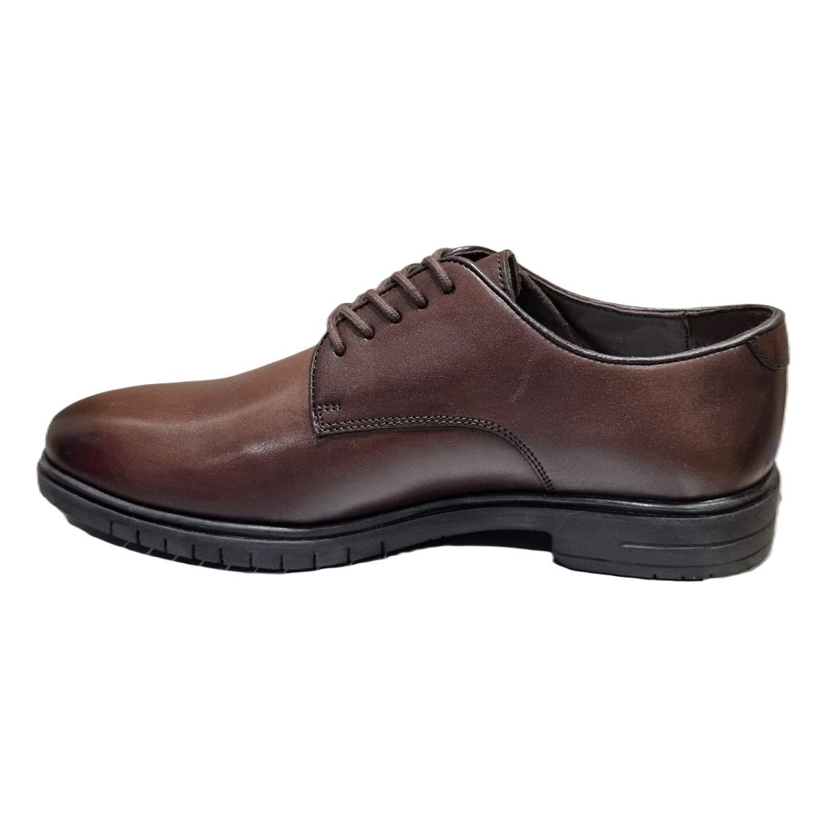 Hush Puppies Mens Brown Sterling Leather Shoe