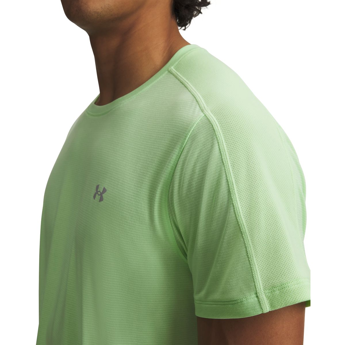 Under Armour Velociti Short Sleeve In Lumos Lime