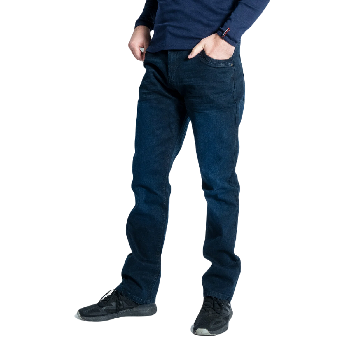Soviet Mens Martenelli #12 Slim Leg Jeans In Blue Black