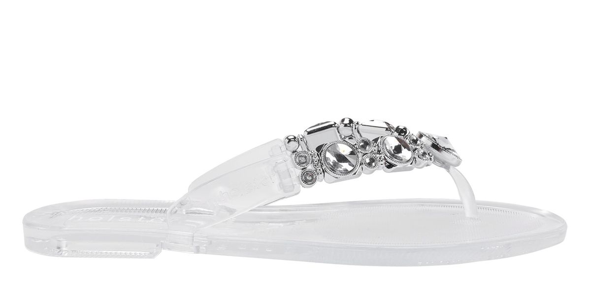 Holster Ladies Glam Sandals In Clear