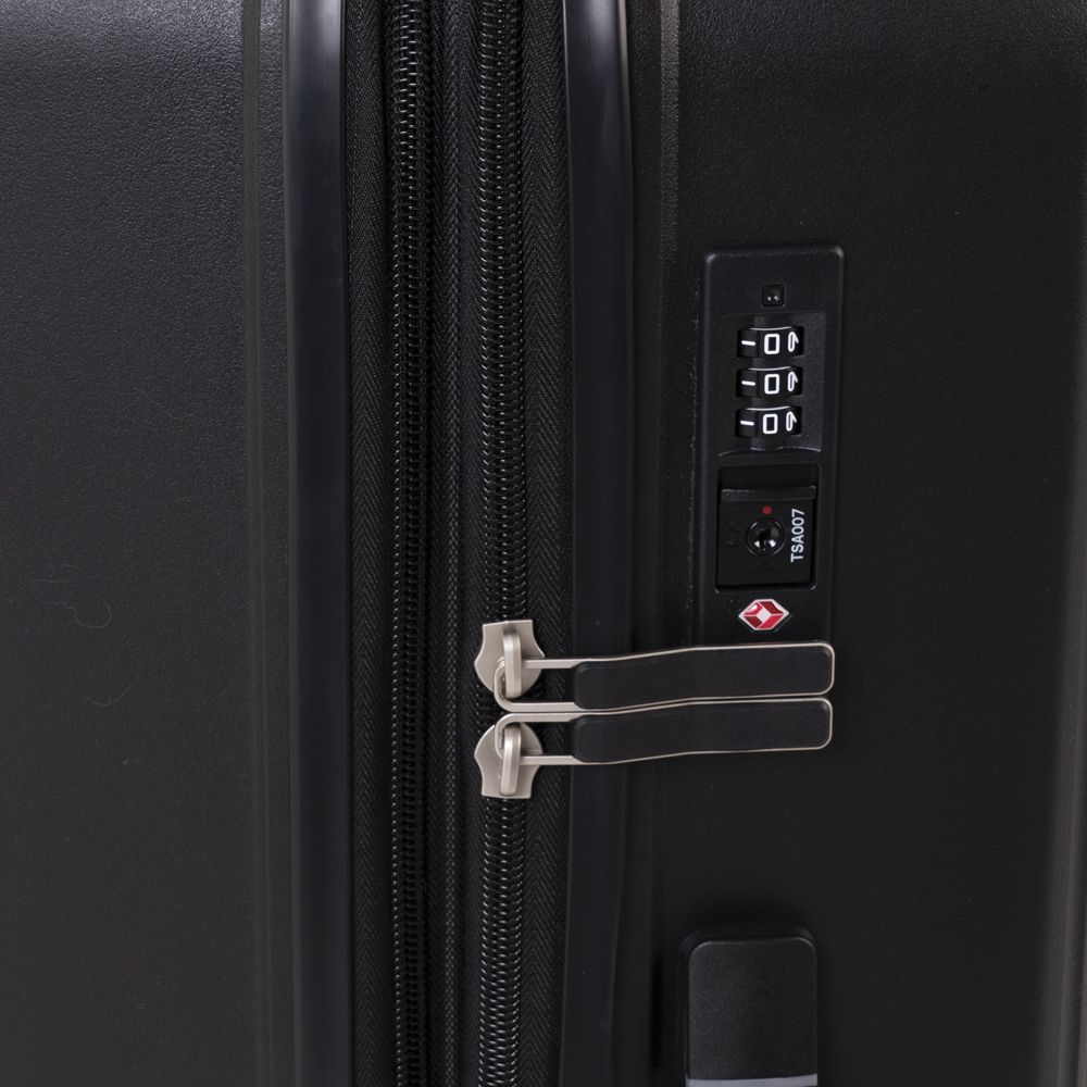 Paklite Carbonite Spinner Hardcase In Black