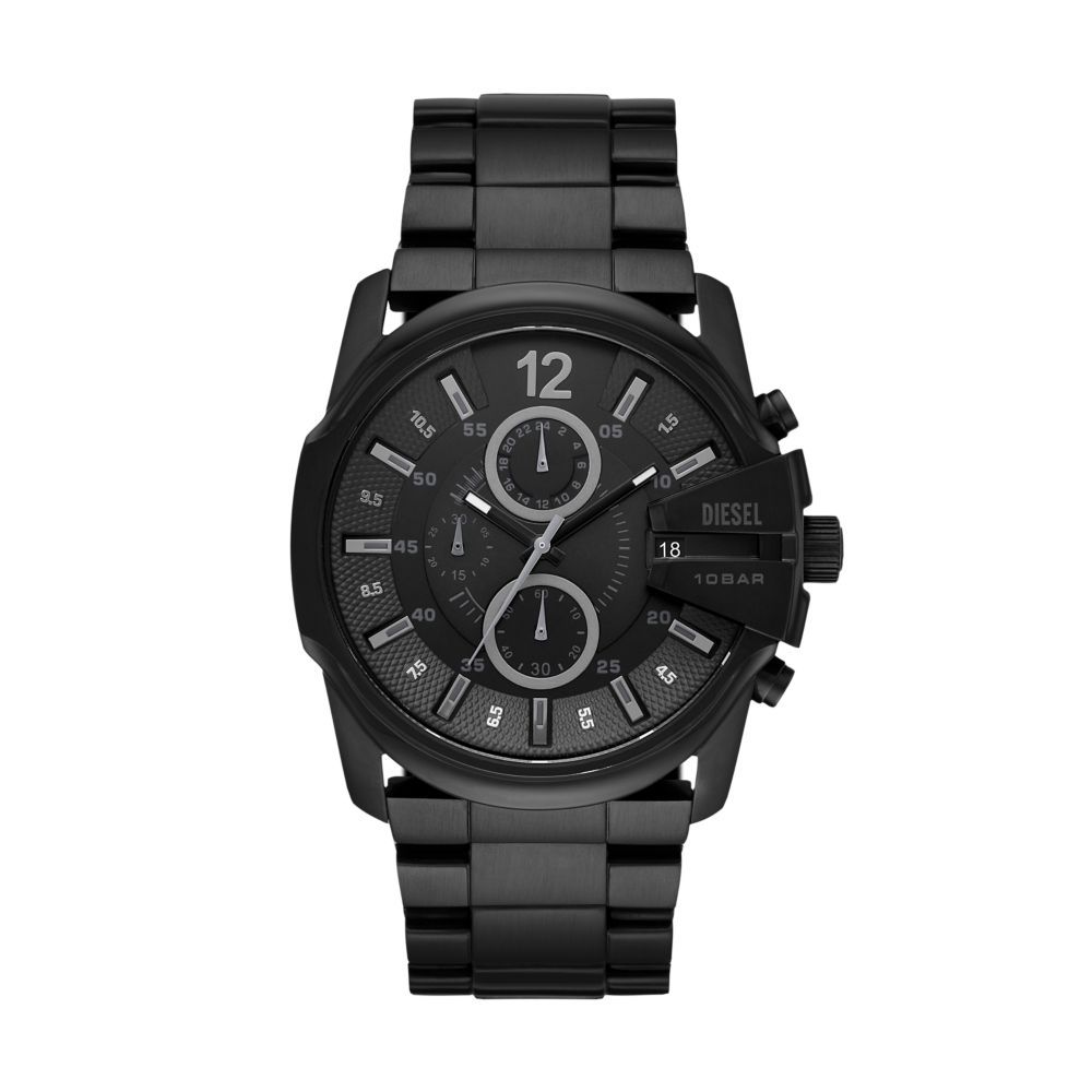 Diesel Mens Chrono Watch In Back