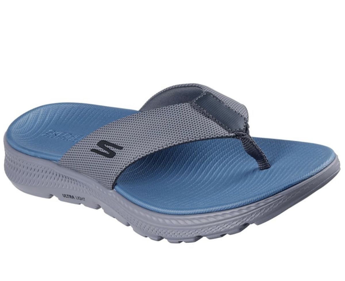 Skechers Mens Go Consistent Sandal 2.0  In Charcoal