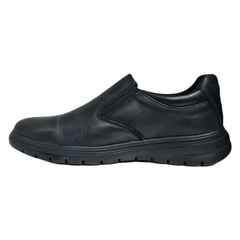 Hush Puppies Mens Carlos Black Waxy Nubuck Shoe
