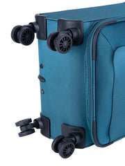 Voyager Istria 4 Wheel Trolley Case Teal