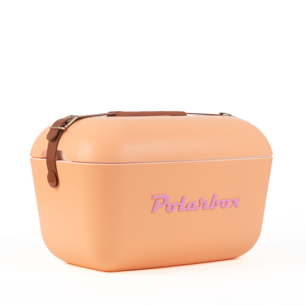 Polarbox 20L Cooler With Strap In Orange And Pink