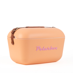 Polarbox 20L Cooler With Strap In Orange And Pink