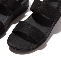 Fitflop Ladies Shimmerlux Shoes in Black