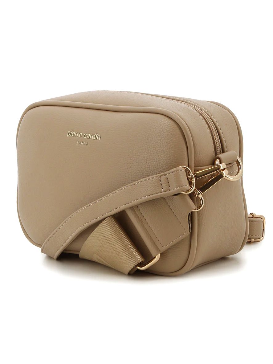 Pierre Cardin Kaira Crossbody Bag In Taupe