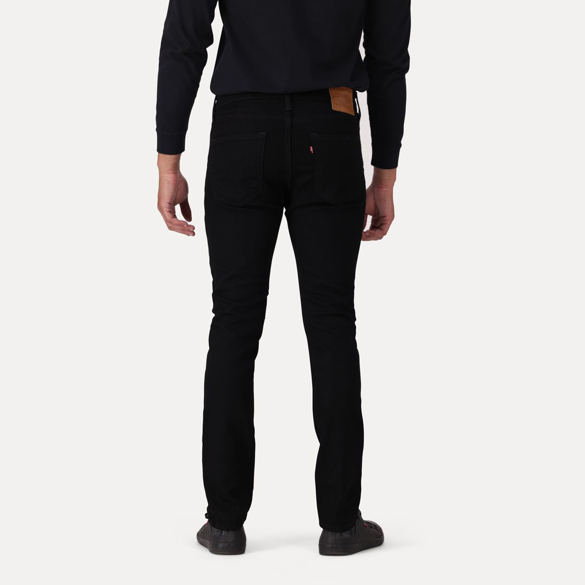 Levis Mens 510 Skinny Jeans In Black