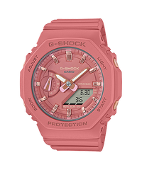 Casio Womens G-Shock Mini Carbon Core Resin Watch In Dusty Rose