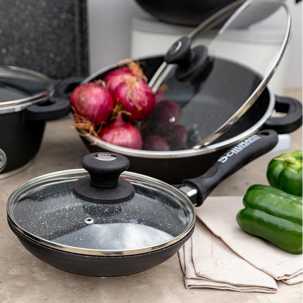 Tez & Schumann 34 Piece Pots Set in Black