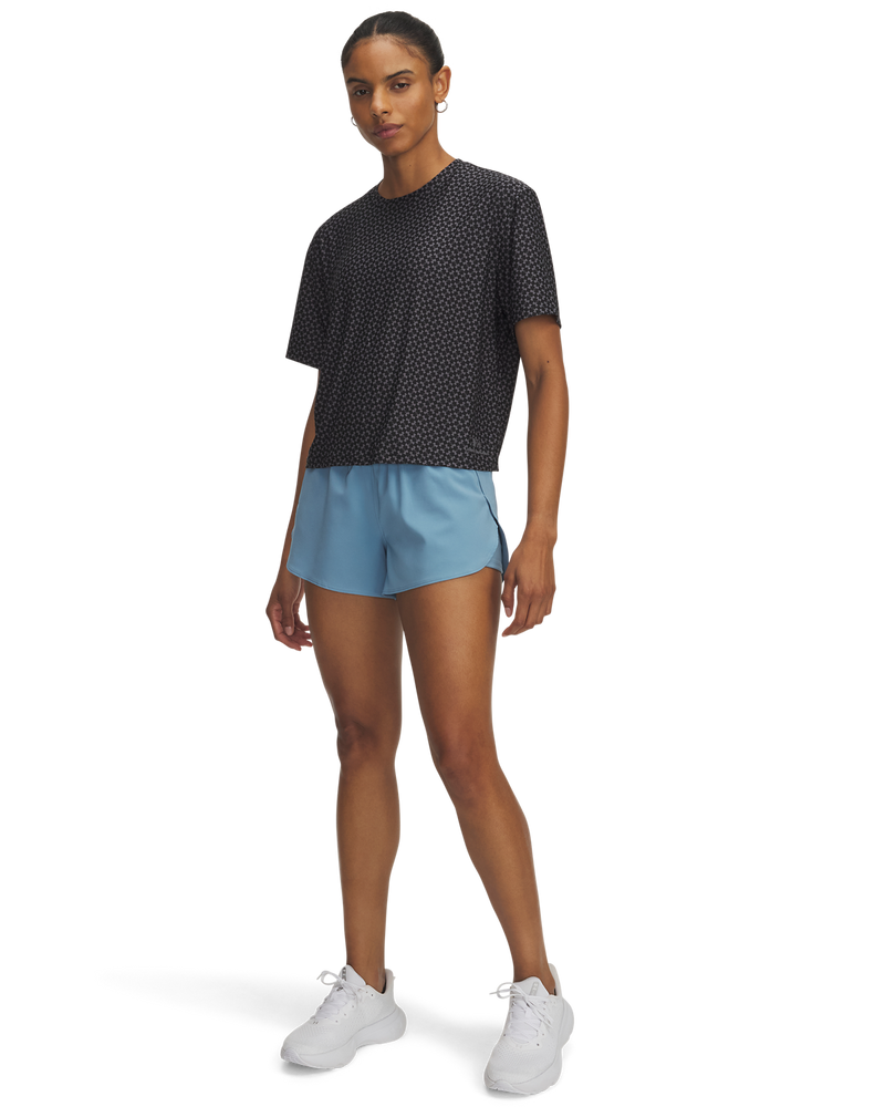 Under Armour Vanish 2 In 1 Shorts In Blue Smoke