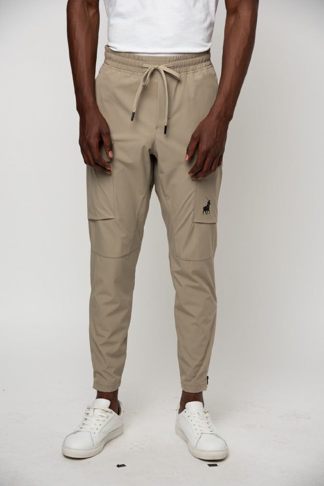 Polo Mens Sport Cargo Pants In Stone