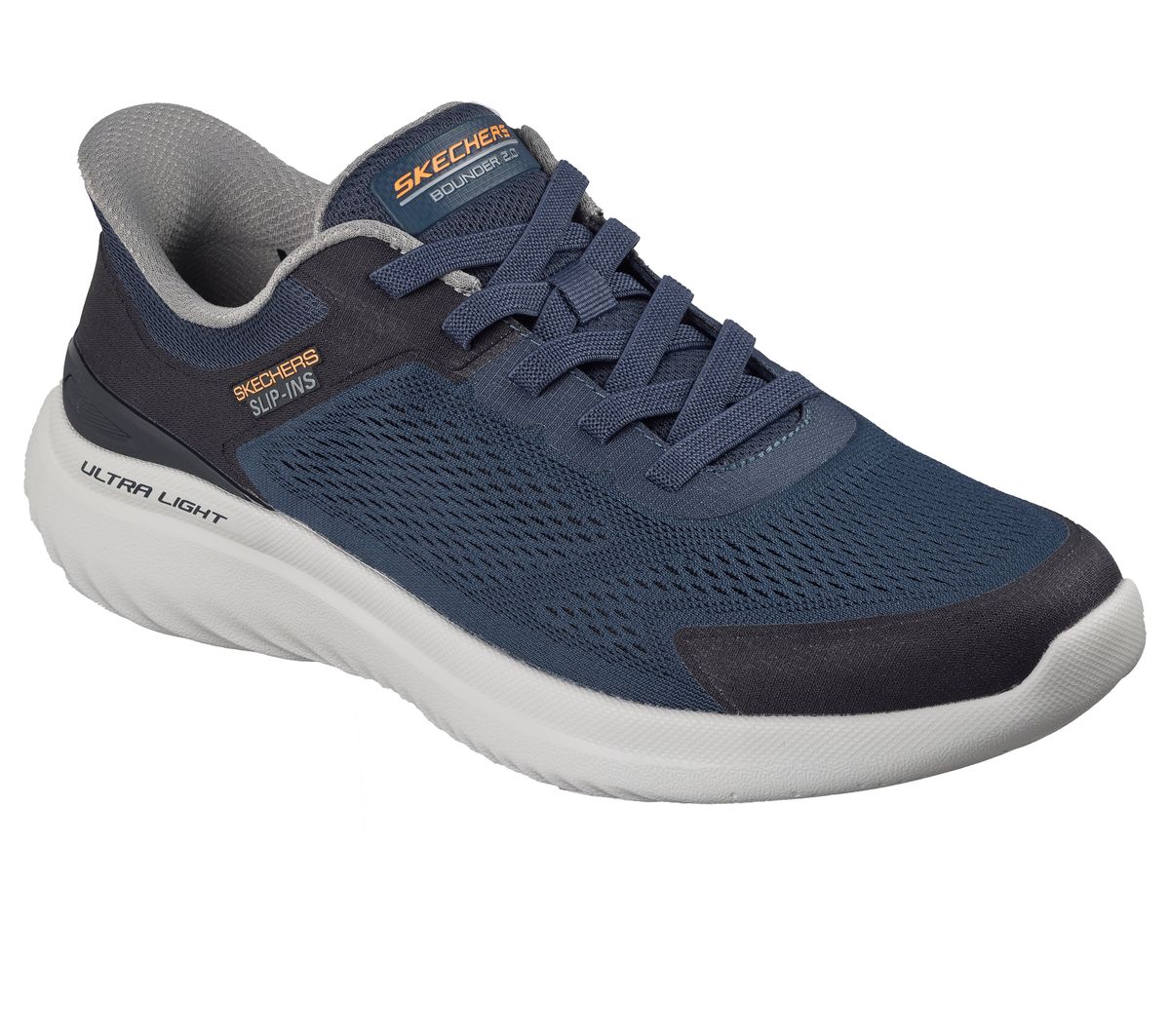 Skechers Mens Bounder 2.0 Sneakers In Navy